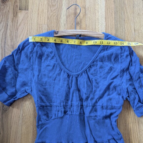 Inizio Blue Linen Maxi Dress Large - Picture 6 of 9